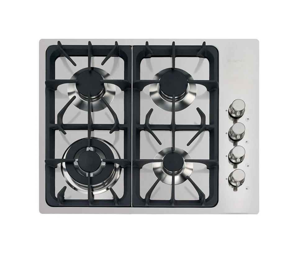 Foster 7053062 Piano Cottura Professionale, INOX 4F Argento Spazzolato, 59x50... - Immagine 1 di 1