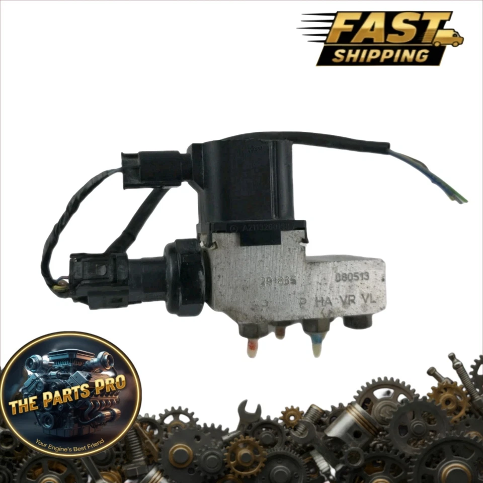 03-11 Mercedes E550 CLS550 OEM Bloque de válvulas Airmatic con arnés Foto 1 de 4