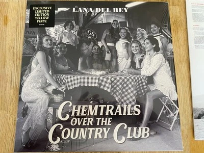 Lana Del Rey - Chemtrails Over The Country Club - Ltd Edition Yellow Vinyl - Imagem 1 de 4