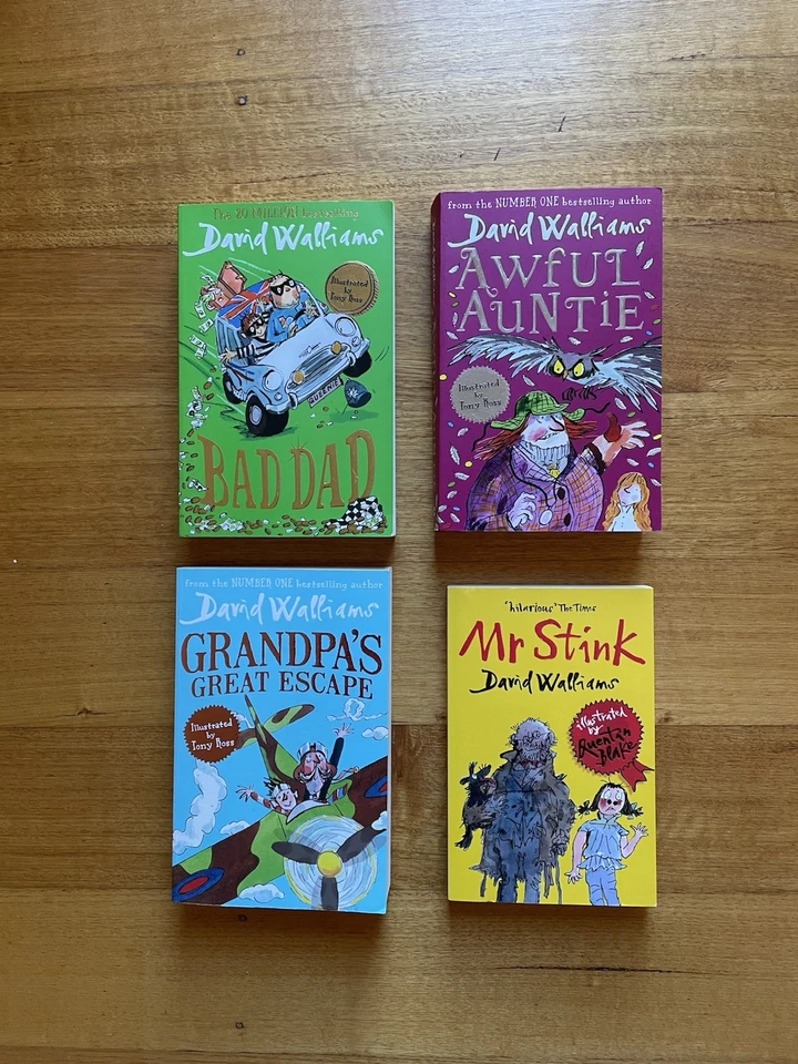 Various David Walliams Paperbacks x 6, Excellent Condition - image 1 of 1