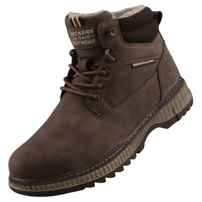 Dockers by Gerli Herren Winter-Stiefel Boot gefüttert Braun 57AL102-630380 - Bild 1 von 4