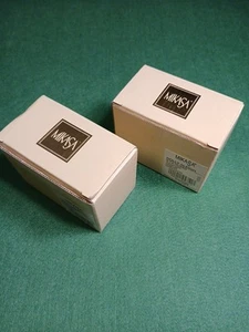 Lot of 2  MIKASA Holly Sleigh Candle Holder KT410 Porcelain MINT  - Picture 1 of 7