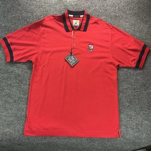 Vintage US Open Golf Polo Shirt Men’s Large Cutter & Buck 1996 Oakland Hills Red - Picture 1 of 17