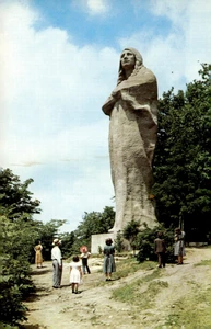 Postkarte Black Hawk Statue, Oregon, Illinois - Dextone E82 - Bild 1 von 2