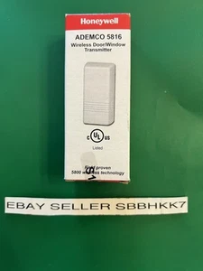 Honeywell Ademco 5816 weiß drahtloser Tür Fenster Sender & Magnet neu im Karton - Bild 1 von 1