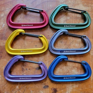 Black Diamond Litewire Wiregate Karabiner Set - 6 Stück - Bild 1 von 4