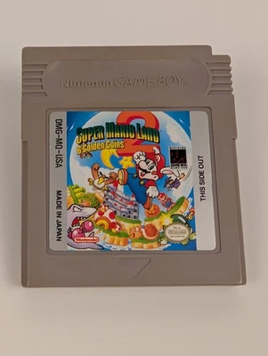 Super Mario Land 2: 6 Golden Coins (Nintendo Game Boy)➡️AUTHENTIC - Tested 🎮 - Image 1 of 2