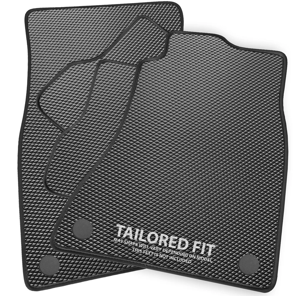 To fit Toyota Alphard 2002-2008 Diamond Rubber Car Mats [DL] - Image 1 of 1