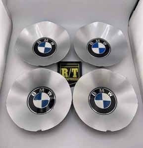 BMW Wheel Center Cap (B9146) # 36.13-6 763117-01 (Set of 4) Used - Picture 1 of 7