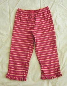 Hanna Andersson capri pants, multi-color, striped, cotton, size 110 (US 5T) - Picture 1 of 3