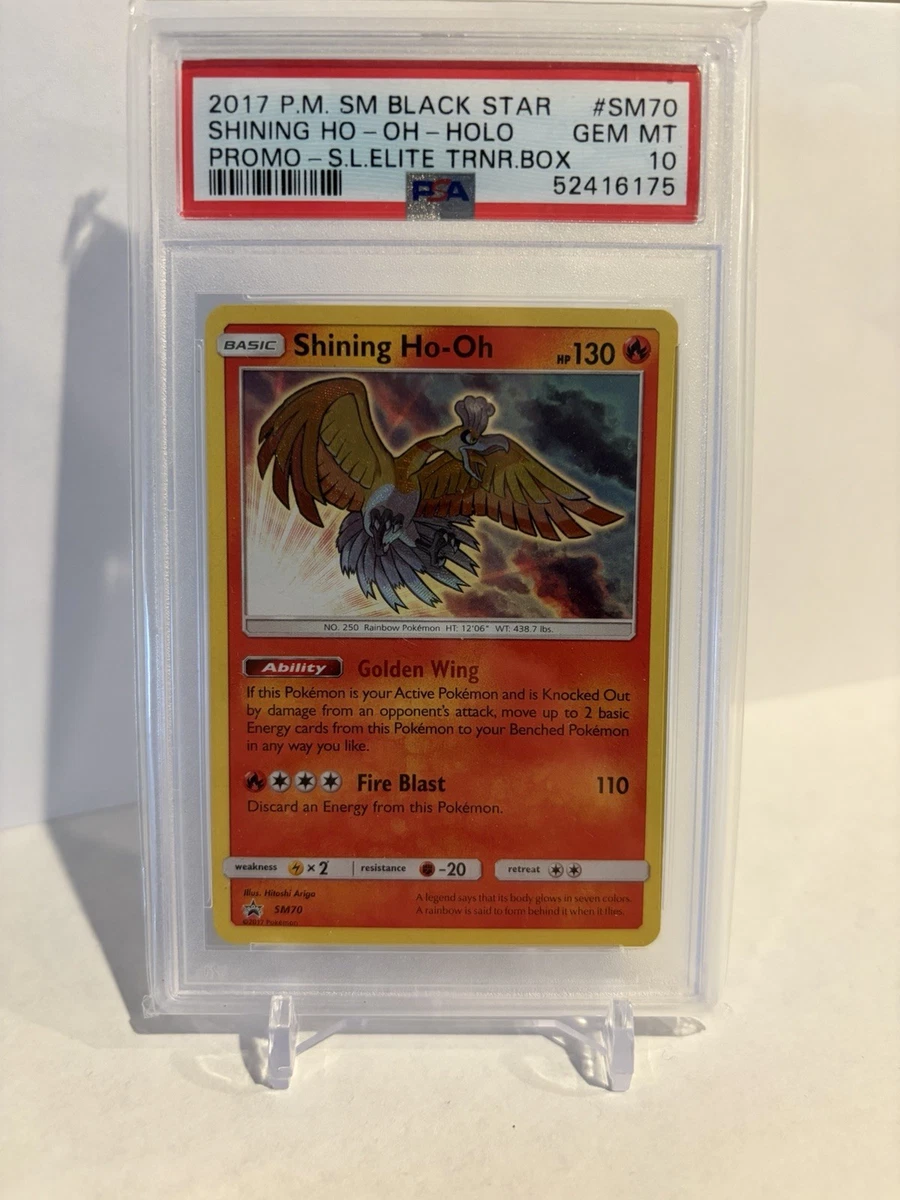 Ho-Oh Pokémon TCG Professional Sports Authenticator (PSA) Grade 10