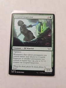 Cryptid Inspector - Duskmourn - LP - MTG Magic - Common - Creature  - Picture 1 of 1