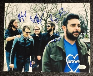 Band Of Horse signed Autogramm Foto alle 5 Bandmitglieder Ben Bridwell JSA COA - Bild 1 von 7