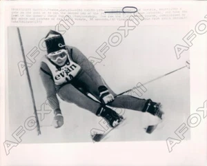 1972 Annemarie Procell Frauen Weltcup Ski St Gervais Riesenslalom Pressefoto - Bild 1 von 2