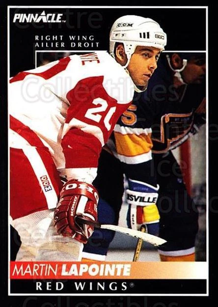 1992-93 Pinnacle Canadian #365 Martin Lapointe - Image 1 of 1