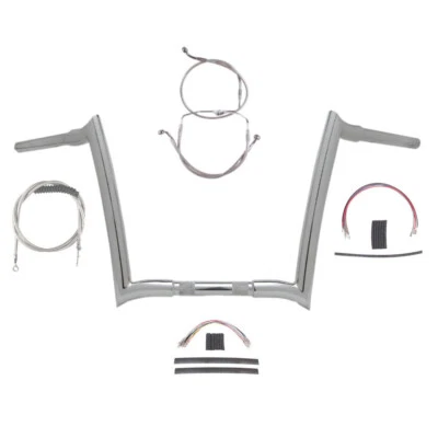 1 1/4" Cromo 12" Paul Yaffe Monkey Bar 2008-2013 Harley Road Glide King Sin ABS Foto 1 de 2