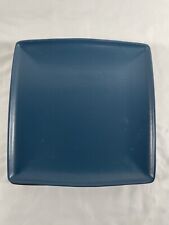 Large Noritake Colorwave Made In Portugal Dinner Plate Square Blue 12" #46