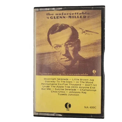 Glen Miller - The Unforgettable Glen Miller Cassette Tape, 1977, Jazz, Big Band - Image 1 of 3