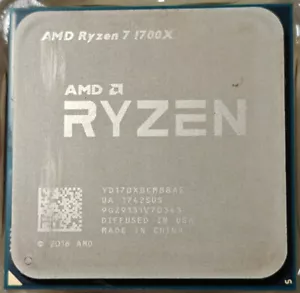AMD Ryzen 7 1700X R7-1700X 3.4 GHz 8core 16threads Socket AM4 CPU Processor - Picture 1 of 2