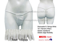  ForPro Professional Collection Bragas de bikini, ropa interior  desechable, talla única, blanco, 50 unidades