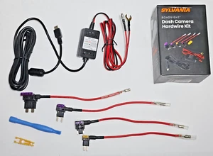 SYLVANIA ROADIGHT 12 Fuß Dashcam Hardwire Mini USB Sicherungskabel Kit 12 V 24 V bis 5 V - Bild 1 von 1