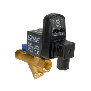TD15A zeitgesteuertes Antriebsventil mit integriertem Kugelhahn/Sieb 1/2" BSP 16 bar 220V - Bild 1 von 1