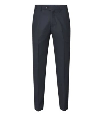 Skopes Hombre Farnham Ajustado Pantalón Azul Marino Cintura 34A 52 , - Imagen 1 de 4