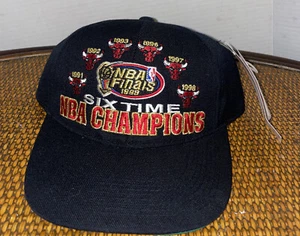 Chicago Bulls Vintage 6 Championships American Needle Hat NWT Time Capsule Rare - Picture 1 of 4