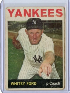 1964 Topps Whitey Ford New York Yankees #380 ⭐️💥🎯 Original - Imagen 1 de 2