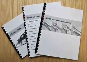 MS 044, 440 - Holzfforma G444 Chainsaw Owner Manual, Parts List, Service Manual - Picture 1 of 12