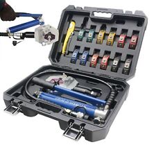 Automobile Cold Air Hose Riveter Crimping Pliers Set Air Conditioning Pipe Press