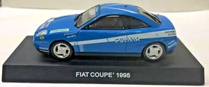 FIAT COUPE' 1995 POLIZIA DI STATO ITALIANA 1:43 - DeA - DIE CAST - Usata - Foto 1 di 4
