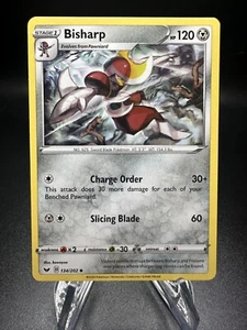 Bisharp - 134/202 Sword & Shield - Pokémon TCG - Picture 1 of 2