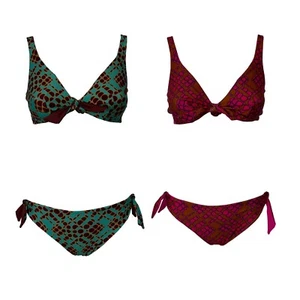 JUSTMINE Bikini Vela Doble Cara Copa C JCOBKSS24-B2699C 1058 HECHO EN ITALIA - Imagen 1 de 10