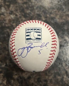 Jeff Bagwell Signed Autographed Hall of Fame Baseball #5 Astros HOF PSA/DNA - Picture 1 of 3