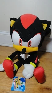 Sega Sonic The Hedgehog Shadow 18" Stuffed Plush Toy New - Picture 1 of 4