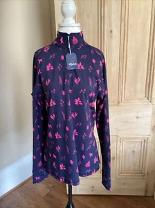 Rydale Ladies Printed Sports Top Women's Long Sleeve Stretch Sportswear Size 14 - Picture 1 of 7