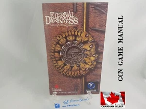 MANUAL GCN- ETERNAL DARKNESS Nintendo Gamecube 'Replacement' Instruction Booklet - Picture 1 of 8