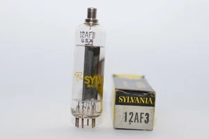 Vintage Sylvania 12AF3 High Voltage Half Wave Rectifier Vacuum Tube, NIB, NOS - Picture 1 of 3