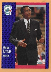 Gene Little Charlotte Hornets #22 Fleer 1991 - Bild 1 von 2