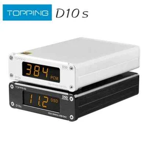 TOPPING D10s MINI USB DAC PCM384KHz DSD256 ASIO Driver ES9038Q2M HIFI Decoder - Picture 1 of 11
