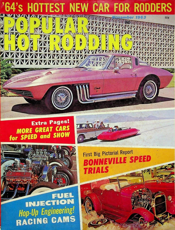 Popular Hot Rodding Magazine Bonneville Speed Trials November 1963 053122RNON - Image 1 of 1