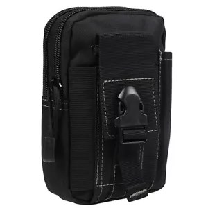 Custodia borsa marsupio sacchetto cintura nylon per smartphone fino a 6.8" BCS5 - Foto 1 di 6