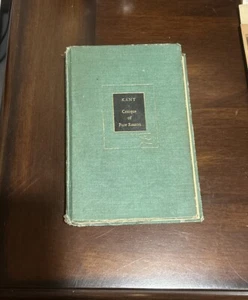 Immanuel Kant’s Critique Of Pure Reason Translated By Norman Kemp Smith 1958 - Picture 1 of 9