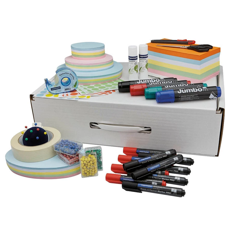 magnetoplan Moderationskoffer Trainer Basis Set 2.826 Teile - Bild 1 von 1