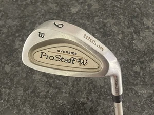 Women's Wilson Pro Staff Oversize Single 9-iron RH Ladies Graphite 35" - Picture 1 of 5