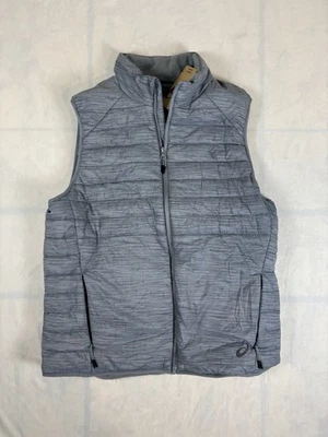 Chaleco deportivo aislado Asics Running Performance 2,0 gris precio de venta sugerido por el fabricante 75 USD para hombre L Foto 1 de 4