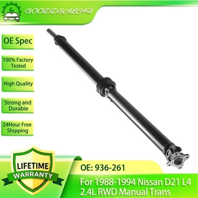 Rear Driveshaft Drive Shaft Assembly For 1988-1994 Nissan D21 L4 2.4L Manual RWD Foto 1 de 4