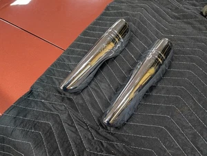 1940 Mercury Bumper Guards Front or Rear Chrome Trim Eight Town Sedan Coupe Conv - Picture 1 of 12