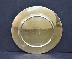 Older Sterling Silver Disk Paten With Rim For Your Chalice, 5 1/4" Diam. (CU69) - Picture 1 of 21
